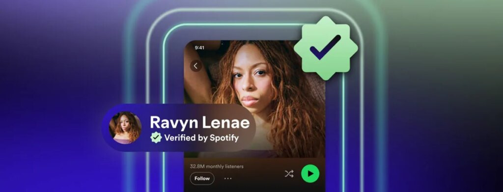 Tandai Artis Asli, Spotify Luncurkan Verified by Spotify
