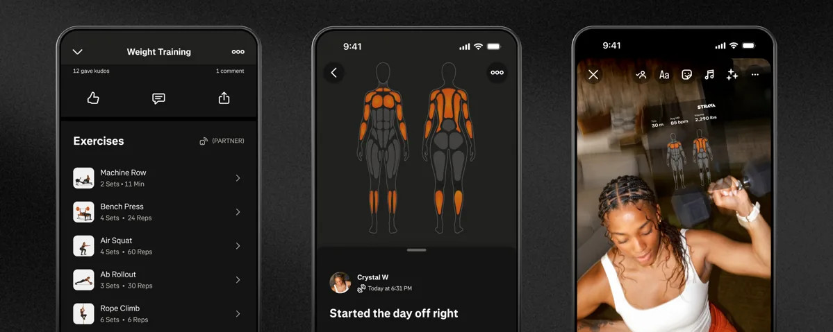 Era Baru Anak Gym: Strava Kenalkan Fitur Strength Training yang Bikin Pamer Progres Makin Estetik
