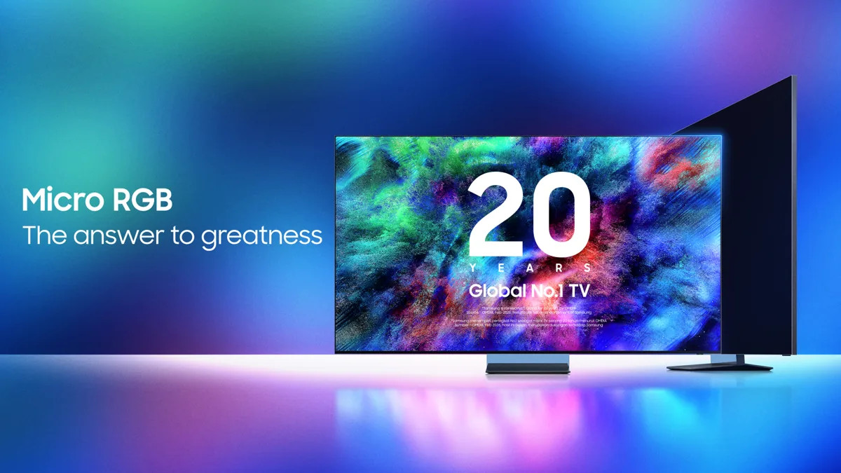 Samsung Luncurkan TV Micro RGB dengan Vision AI di Indonesia