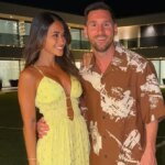 Antonela Roccuzzo, Istri Lionel Messi, Bikin Salfok Pamer Body Goals Pakai Bikini Macan Tutul