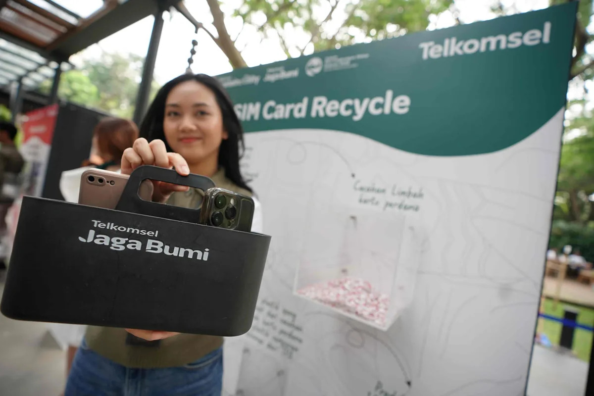Telkomsel Kelola 100% Limbah Elektronik Lewat Recycle, Reuse, dan Refurbish