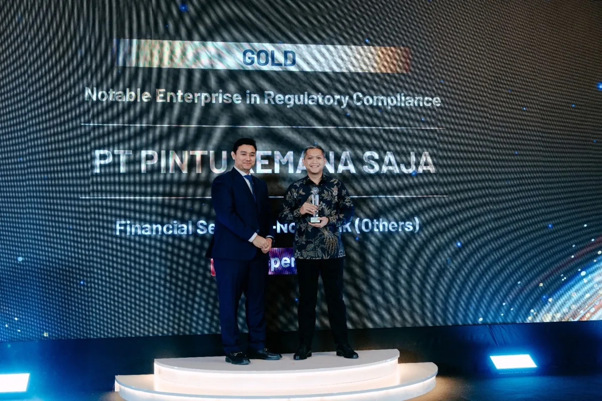 PINTU Raih Penghargaan Kepatuhan Hukum Dua Tahun Berturut-turut di IRCA 2026 1 PINTU Raih Penghargaan Kepatuhan Hukum Dua Tahun Berturut-turut di IRCA 2026