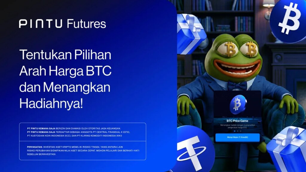BTC Price Game Hadir di PINTU, Latih Insting Trading Crypto Tanpa Risiko