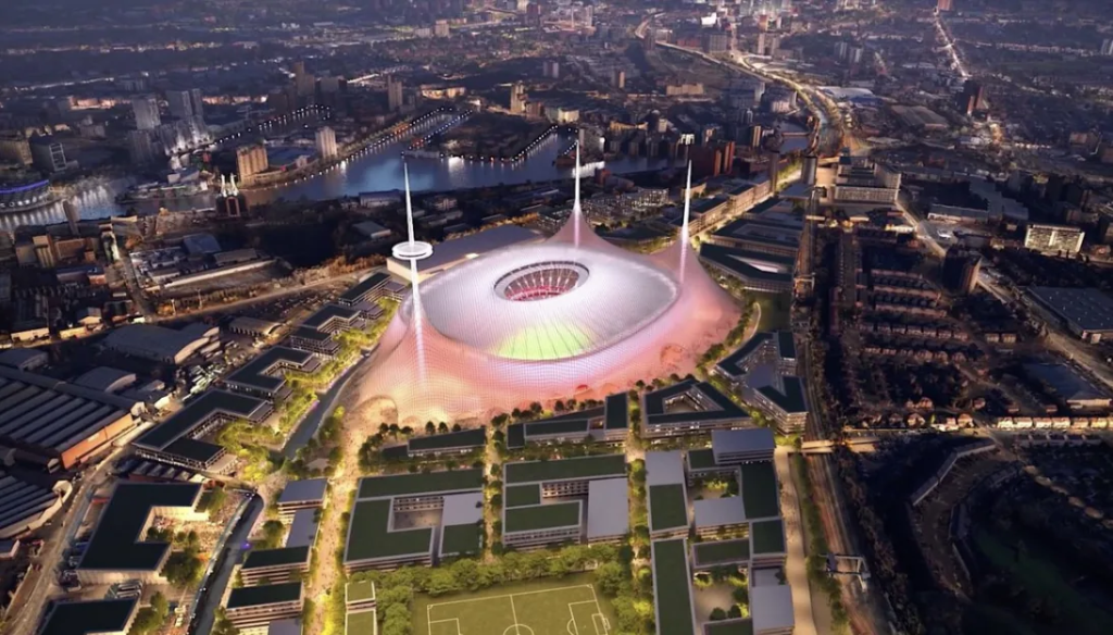 Lahan Resmi Diamankan, Stadion Baru Manchester United Berkapasitas 100 Ribu Kursi Siap Dibangun