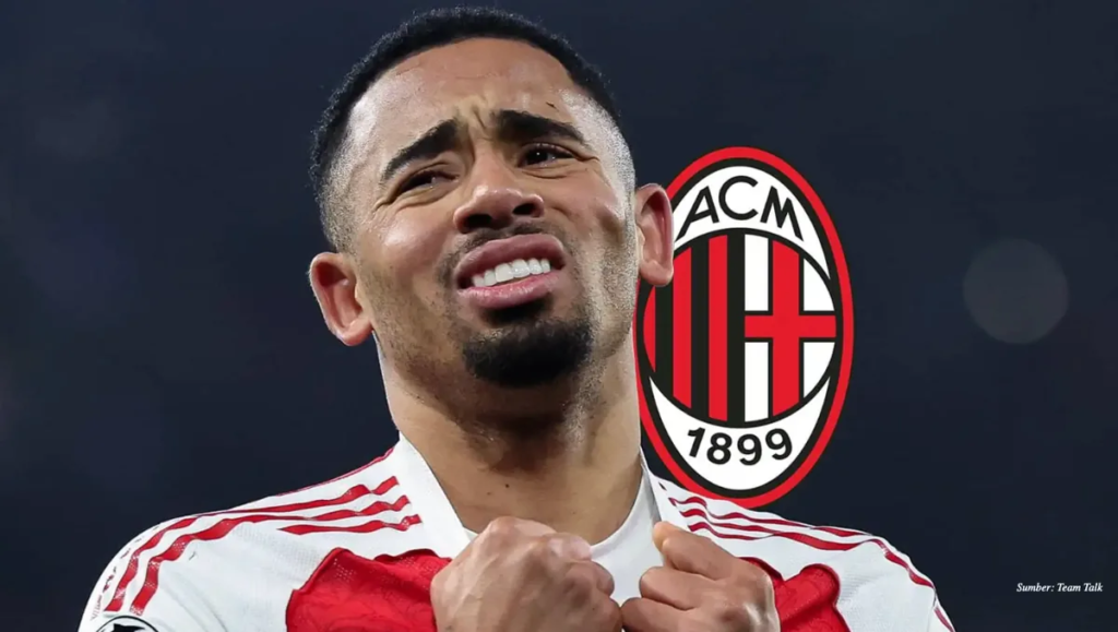Ogah Rugi Bandar, Arsenal Siap Lepas Gabriel Jesus ke AC Milan atau Juventus dengan Harga Miring