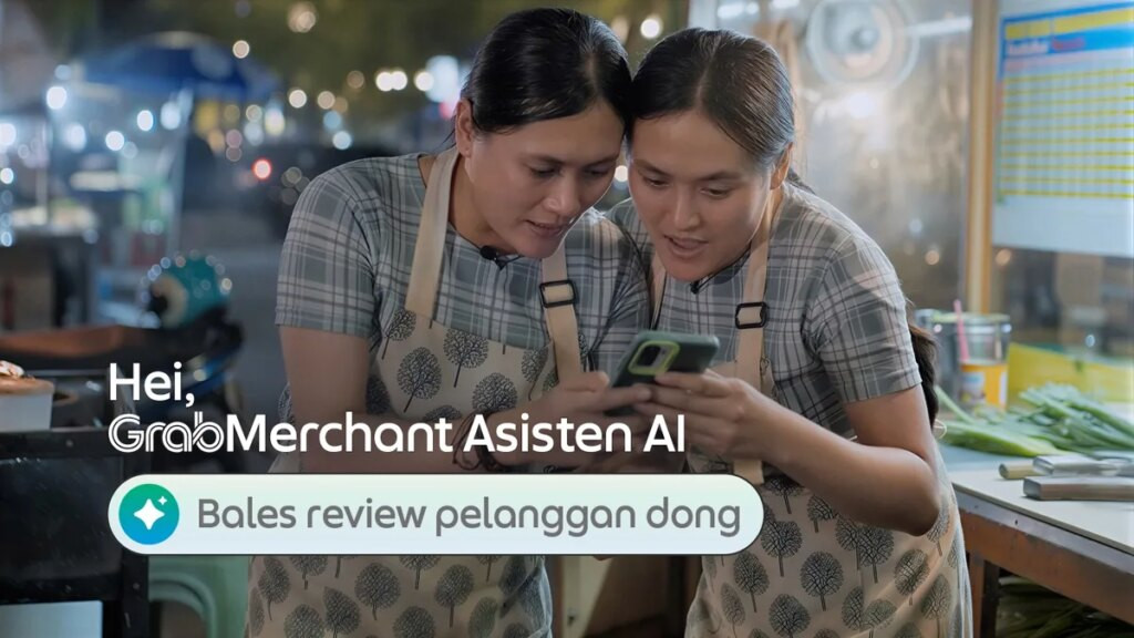 Permudah Operasional Bisnis, 59% Merchant Baru GrabFood Aktif Gunakan Teknologi Asisten AI