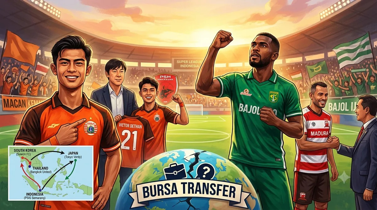 Persija Borong Bintang Timnas, Persebaya Datangkan Bek Produktif, Victor Dethan Siap Bikin Kejutan