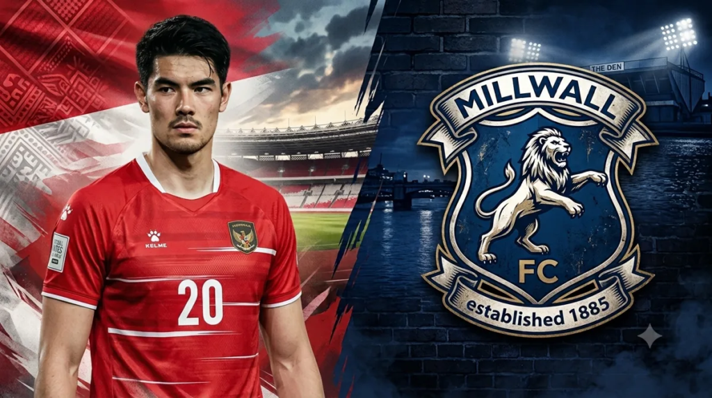Hampir Lolos ke Premier League! Ini 3 Fakta Ngeri Millwall FC, Klub Baru Elkan Baggott yang Terkenal Paling 'Sangar' di Inggris