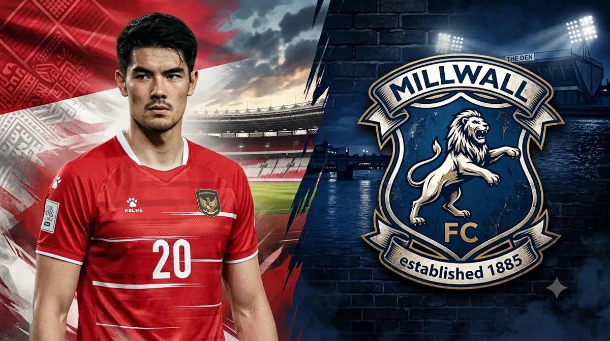 Hampir Lolos ke Premier League! Ini 3 Fakta Ngeri Millwall FC, Klub Baru Elkan Baggott yang Terkenal Paling 'Sangar' di Inggris