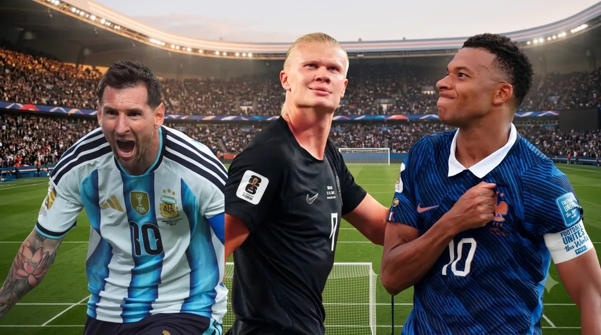 Mbappe, Messi, dan Haaland Berbagi Takhta dengan 7 Gol 1 Mbappe, Messi, dan Haaland Berbagi Takhta dengan 7 Gol