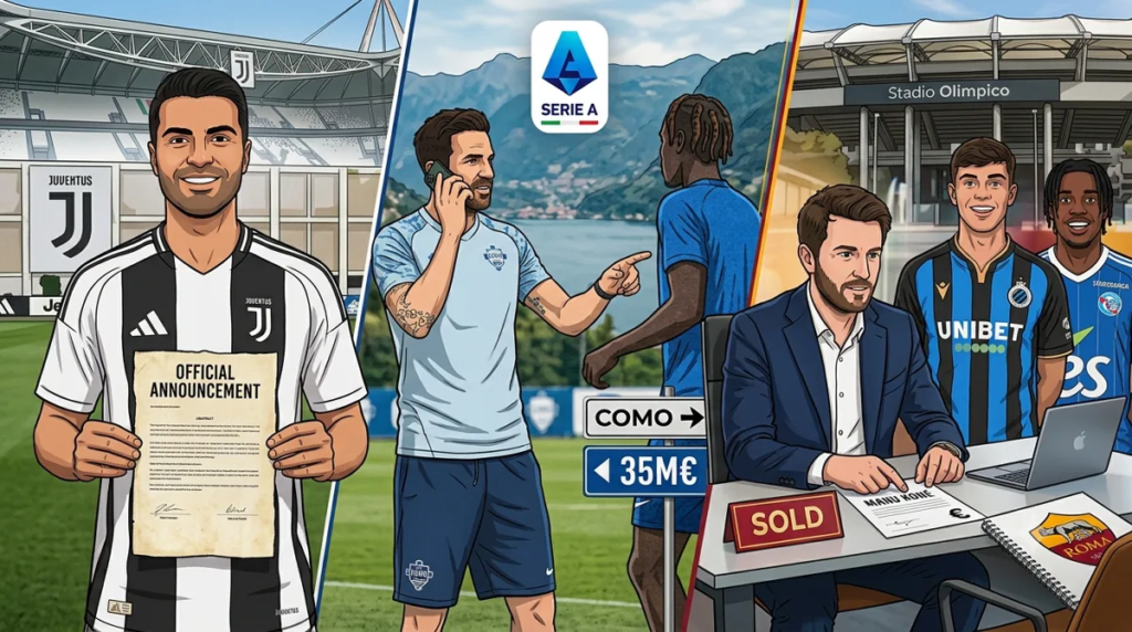Bursa Transfer Serie A Memanas! Juventus Resmi Dapatkan Zeki Celik, Como dan AS Roma Bergerak Agresif