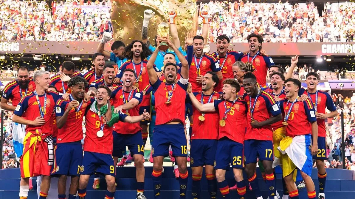 Spanyol Juara Piala Dunia 2026, La Roja Guyur Pemain Bonus Rp16 Miliar Per Orang 1 Spanyol Juara Piala Dunia 2026, La Roja Guyur Pemain Bonus Rp16 Miliar Per Orang