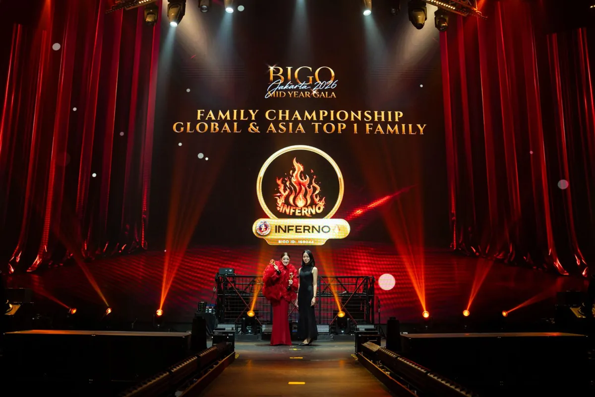Puncak BIGO Mid-Year Gala 2026, 65 Kreator Indonesia Sabet Penghargaan Prestisius
