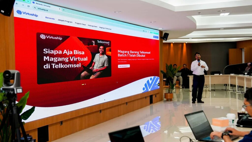 Telkomsel Luncurkan Virtuship, Platform Magang Virtual Berbasis Proyek untuk Mahasiswa