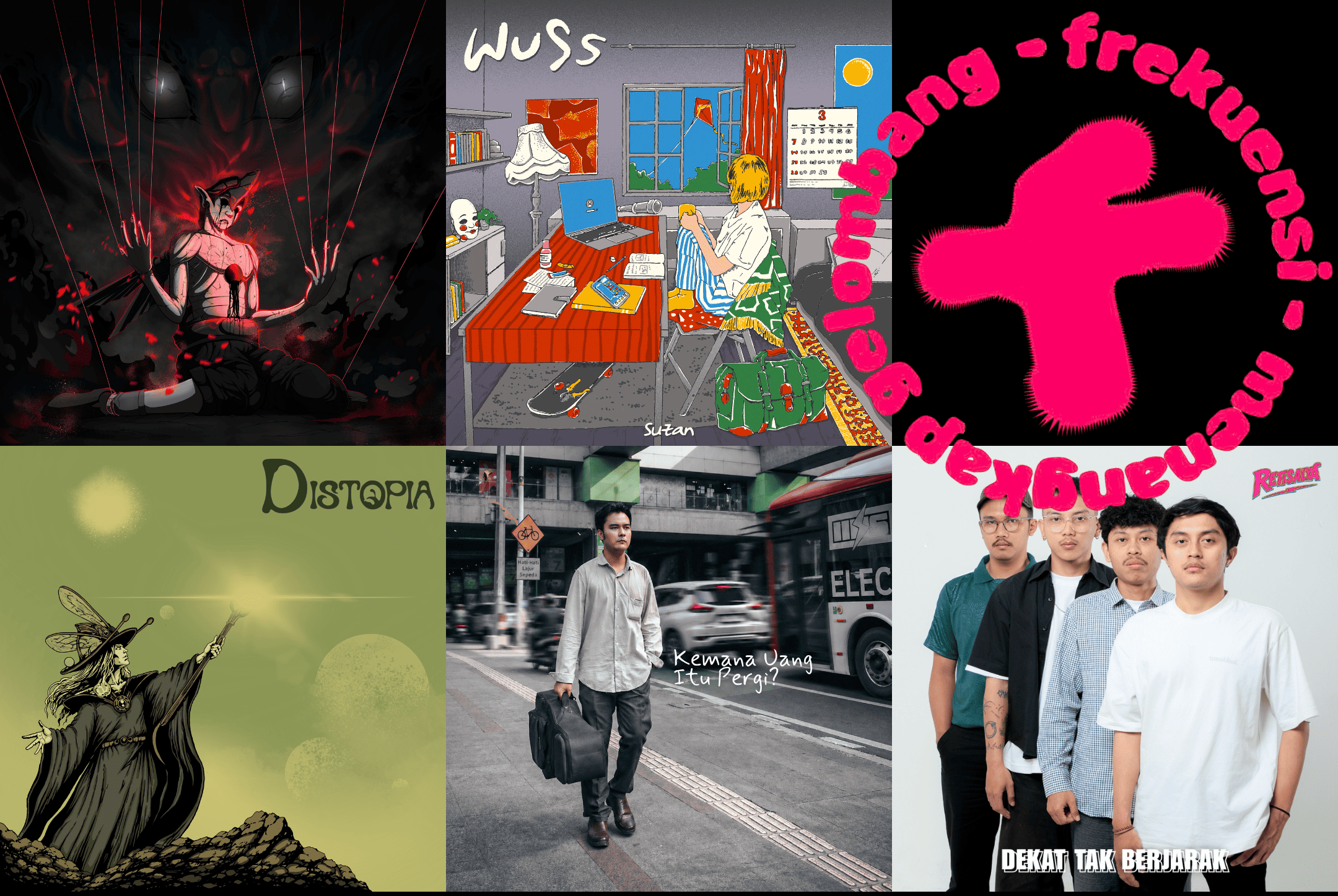5 Rilisan Musik Baru Agustus 2026: WUSS, Ar-Ritus, Sideline, Retisalya, Rafie Almer