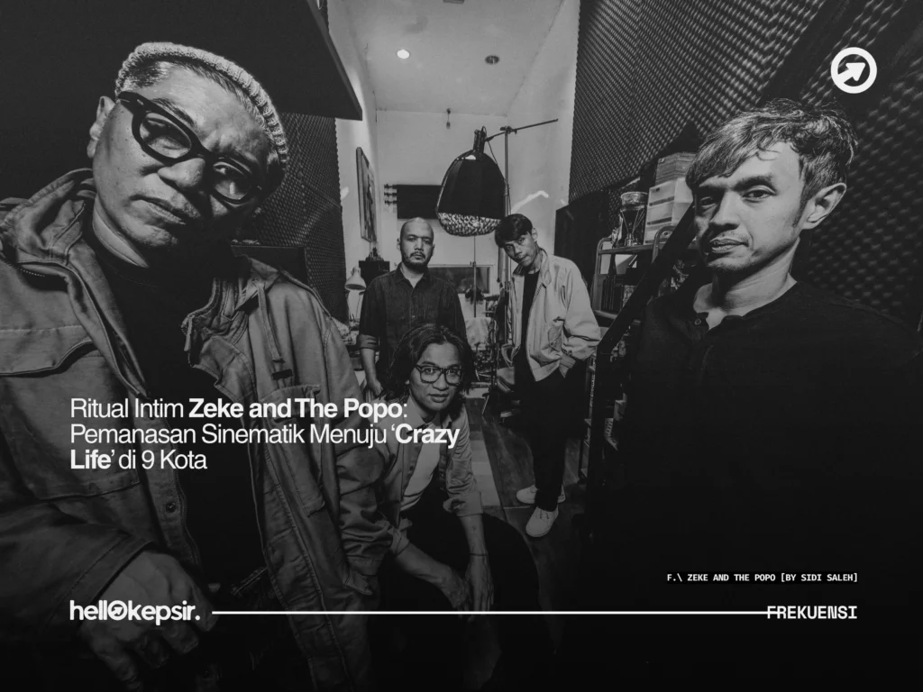 Ritual Intim Zeke and The Popo: Pemanasan Sinematik Menuju ‘Crazy Life’ di 9 Kota