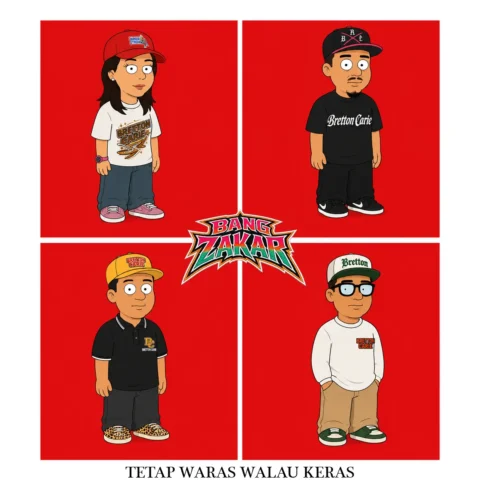 Artwork: EP - Tetap Waras Walau Keras - Bang Zakar
