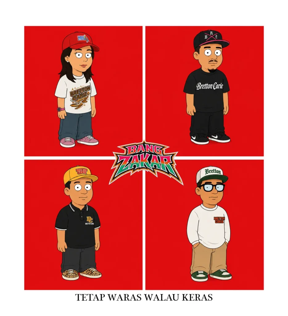 Artwork: EP - Tetap Waras Walau Keras - Bang Zakar