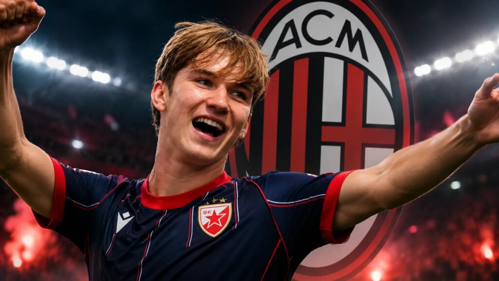 Bursa Transfer AC Milan: Rossoneri Siapkan €20 Juta Demi Talenta Muda Red Star