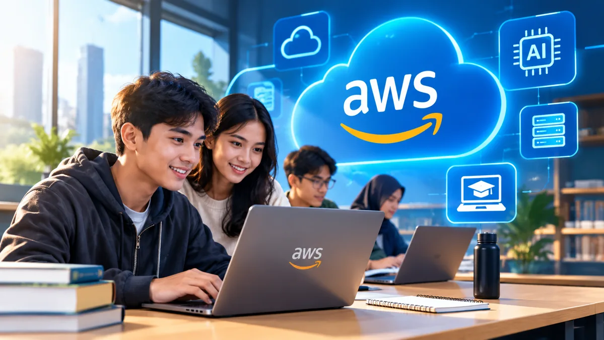 Siapkan Rp8,8 Triliun, Ini Cara Mendapatkan Student Rewards AWS 1 Siapkan Rp8,8 Triliun, Ini Cara Mendapatkan Student Rewards AWS