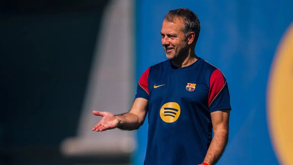 Hansi Flick Samai Rekor Abadi Johan Cruyff Usai Barcelona Bantai Rayo Vallecano
