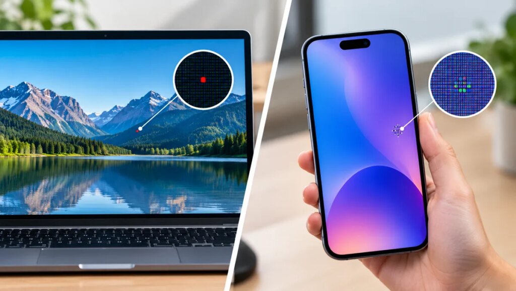 Layar HP atau Laptop Muncul Titik Aneh? Ini Bedanya Dead Pixel dan Stuck Pixel