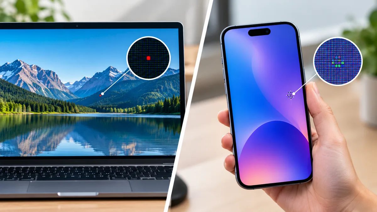 Layar HP atau Laptop Muncul Titik Aneh? Ini Bedanya Dead Pixel dan Stuck Pixel
