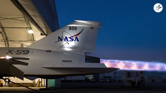 NASA Tengah Kerjakan Proyek Pesawat Supersonik Bersejarah