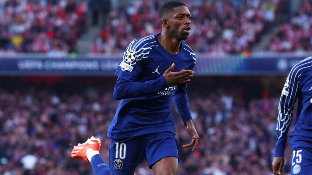 Kalahkan Arsenal, Ousmane Dembele Ciptakan Sejarah untuk PSG