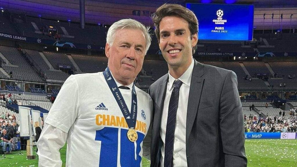 Carlo Ancelotti Tunjuk Kaka Sebagai Asistennya di Timnas Brasil