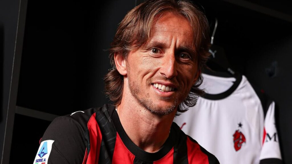 Luka Modric Tampil Gemilang Bersama AC Milan