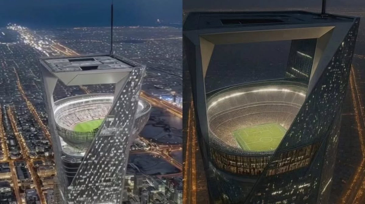 Rencana Tak Masuk Akal Arab Saudi Demi Piala Dunia 2034, Bangun Stadion Langit Setinggi 350 Meter