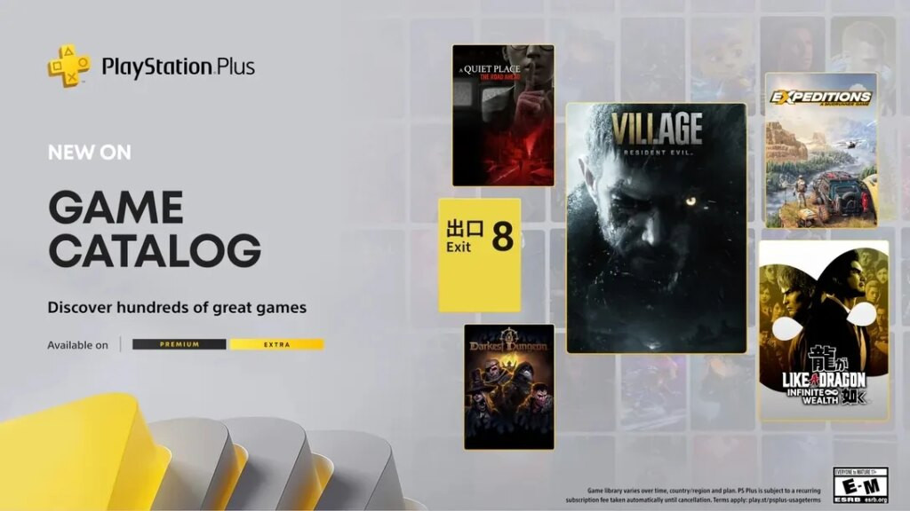 PlayStation Plus Januari Hadirkan Resident Evil Village hingga Like a Dragon: Infinite Wealth