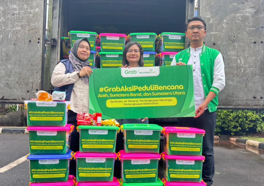 Aksi Nyata Grab Indonesia: Salurkan Bantuan Rp1,8 Miliar untuk Korban Banjir Aceh dan Sumatera