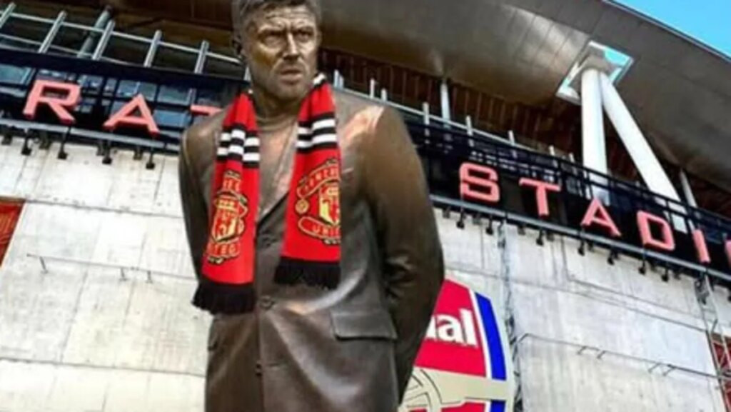 Penggemar Arsenal Dukung Patung Michael Carrick Didirikan di Depan Stadion Emirates
