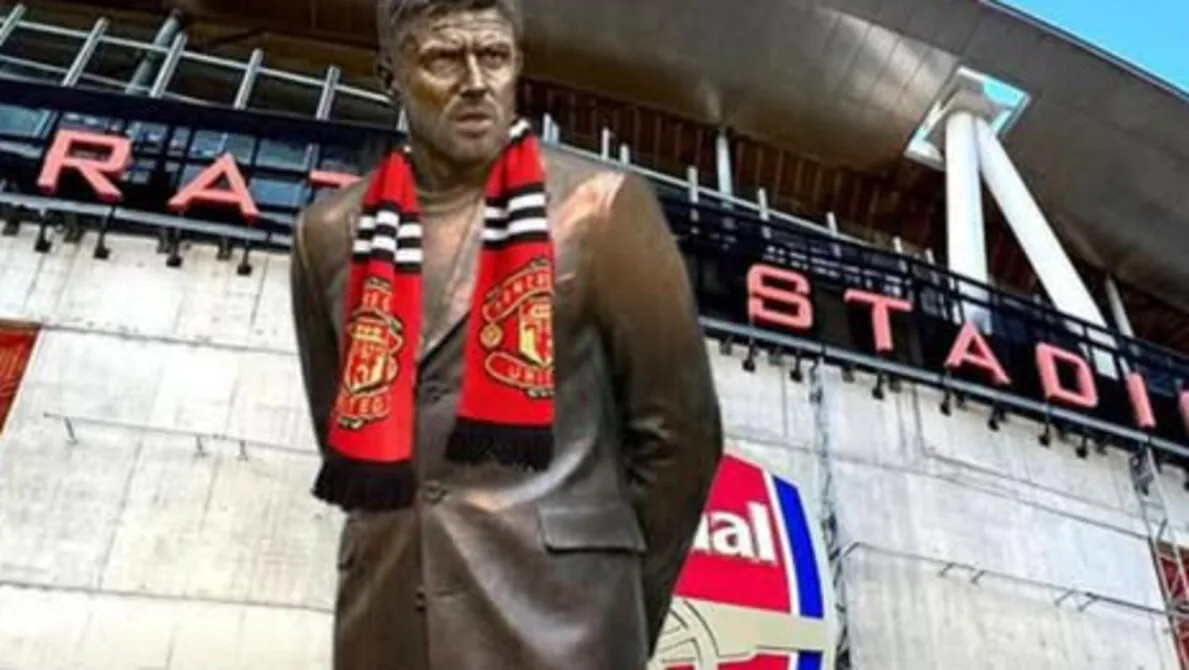 Penggemar Arsenal Dukung Patung Michael Carrick Didirikan di Depan Stadion Emirates