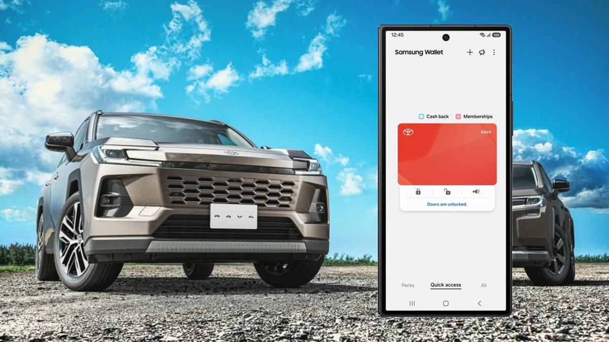 Makin Praktis dan Aman, Samsung Wallet Hadirkan Digital Key untuk Mobil Toyota