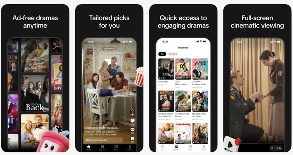 TikTok Rilis PineDrama: Aplikasi Nonton "Drama Mikro" yang Bikin Ketagihan, Cuma 1 Menit