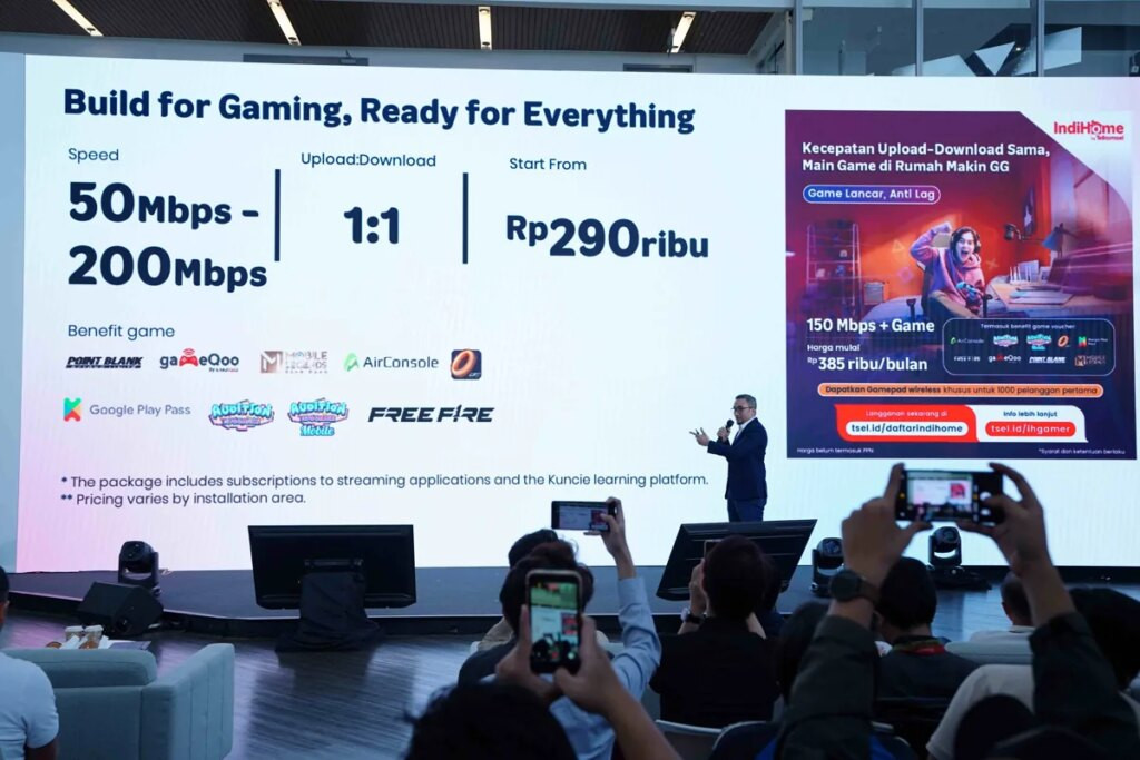 Paket IndiHome Gamer Full 1:1 Speed Mulai Rp290 Ribu, Ini Keunggulan dan Benefitnya