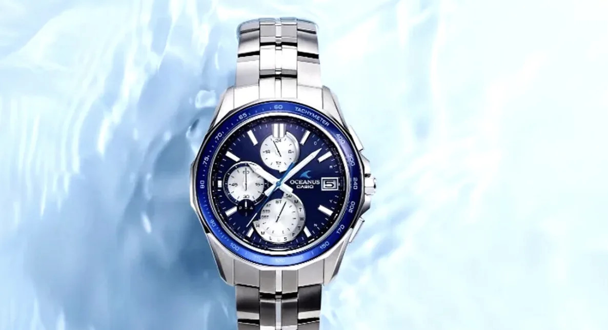 Casio Rilis Oceanus OCW-S7000F-2A, Dibalut Sapphire Bezel dan Teknologi Mutakhir