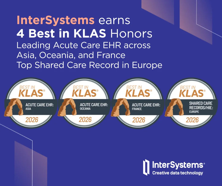 InterSystems Borong Penghargaan, Solusi Kesehatan Digitalnya Diakui di Asia hingga Eropa