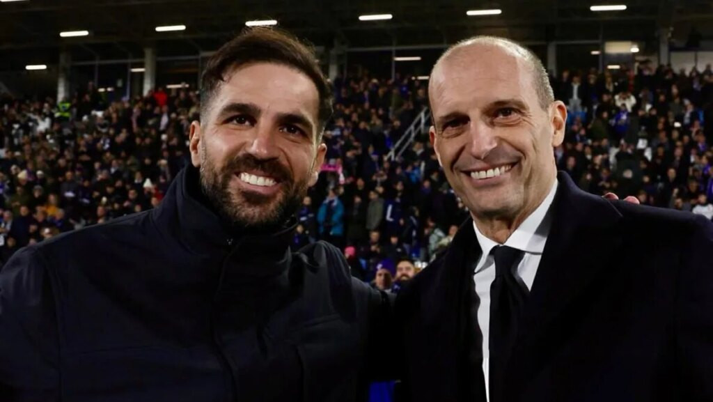 Milan vs Como: Massimiliano Allegri Sebut Cesc Fabregas Sebagai Bocah Nakal yang Mencoba Menjadi Pelatih
