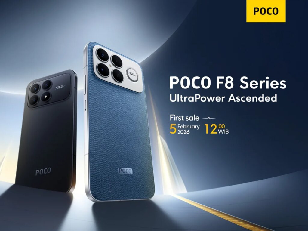 Resmi Hadir di Indonesia, Ini Spesifikasi POCO F8 Series