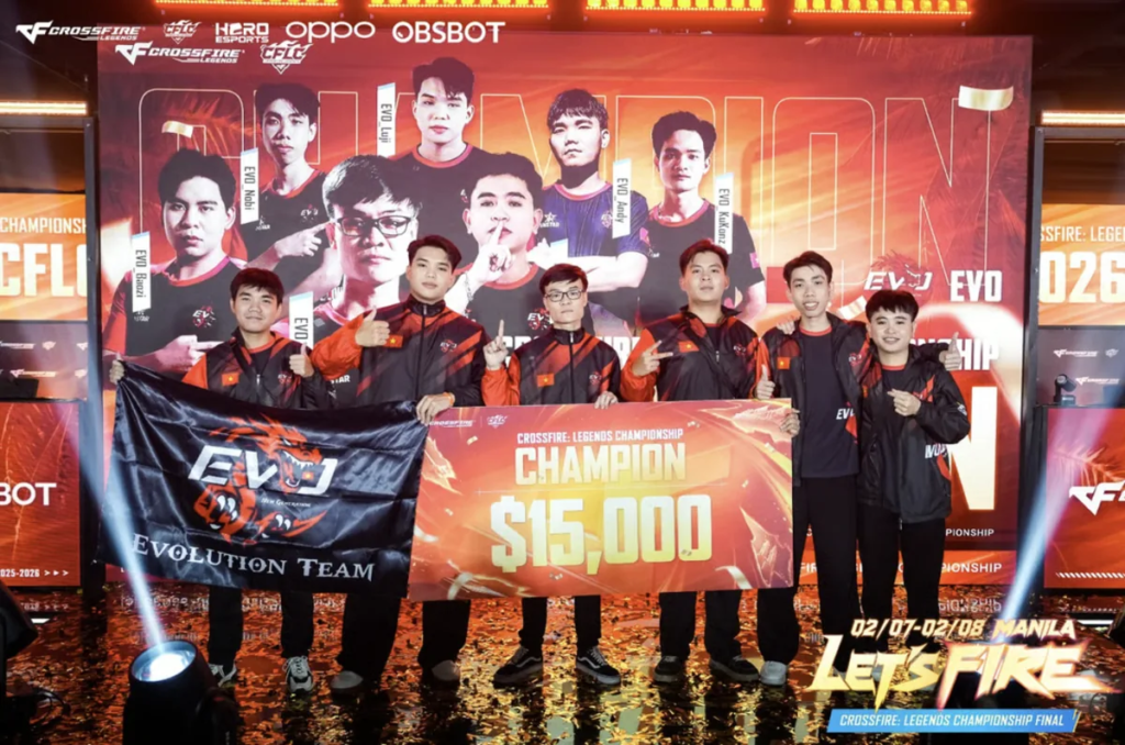 Dominasi Vietnam di Manila! Evolution Team Juara CrossFire: Legends Championship (CFLC) 2026