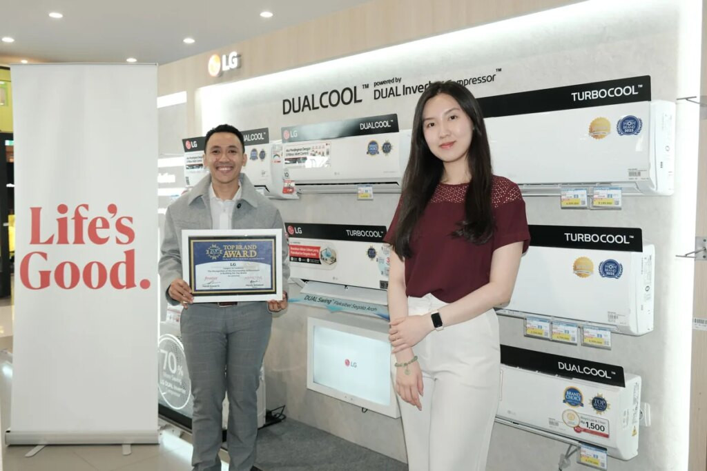Konsisten Berinovasi, AC LG Kembali Raih Top Brand Award 2026