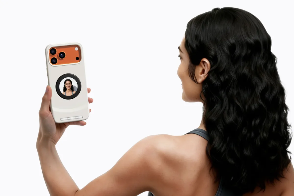 Case Selfix, Ubah iPhone 17 Pro Jadi Kamera Vlogging Profesional dengan Layar OLED Belakang!