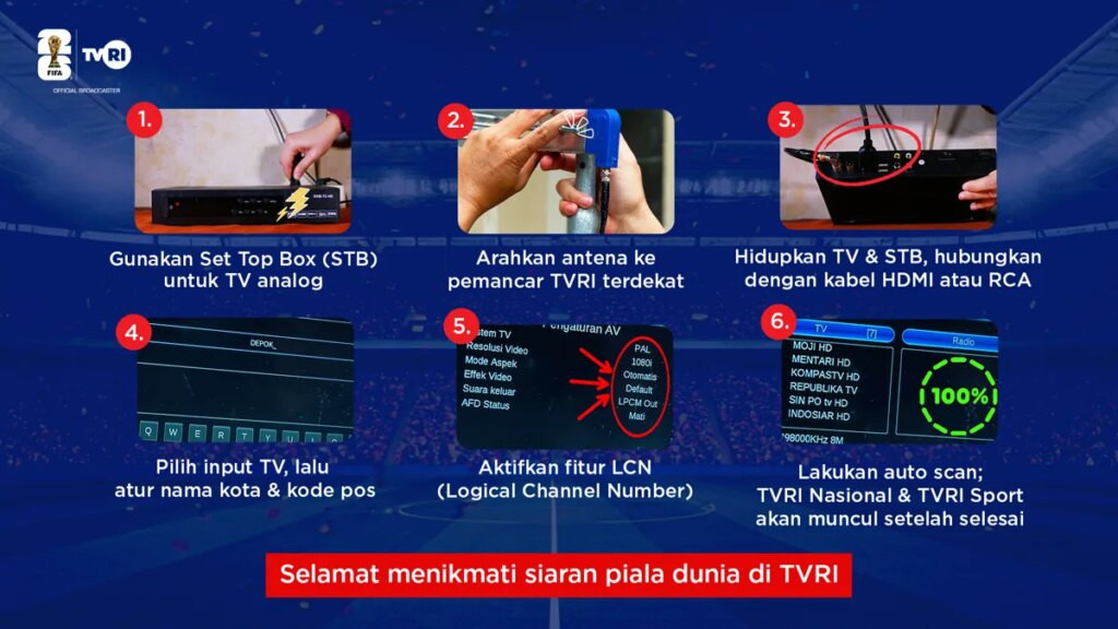 Pesta Sepak Bola Terbesar Sejagat Semakin Dekat, Begini Cara Nonton Piala Dunia 2026 di TVRI