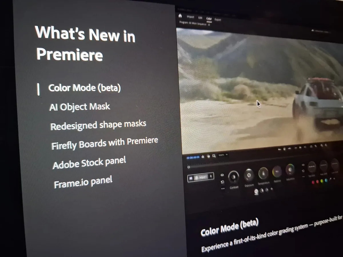 Adobe Premiere Hadirkan Color Mode, Bikin Color Grading Makin Simpel dan Powerful