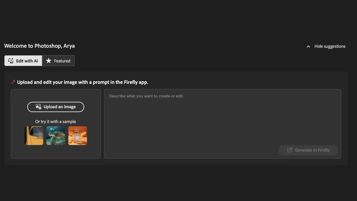 Adobe Firefly AI Assistant Hadir Semua Adobe Family, Edit Cukup Pakai Prompt