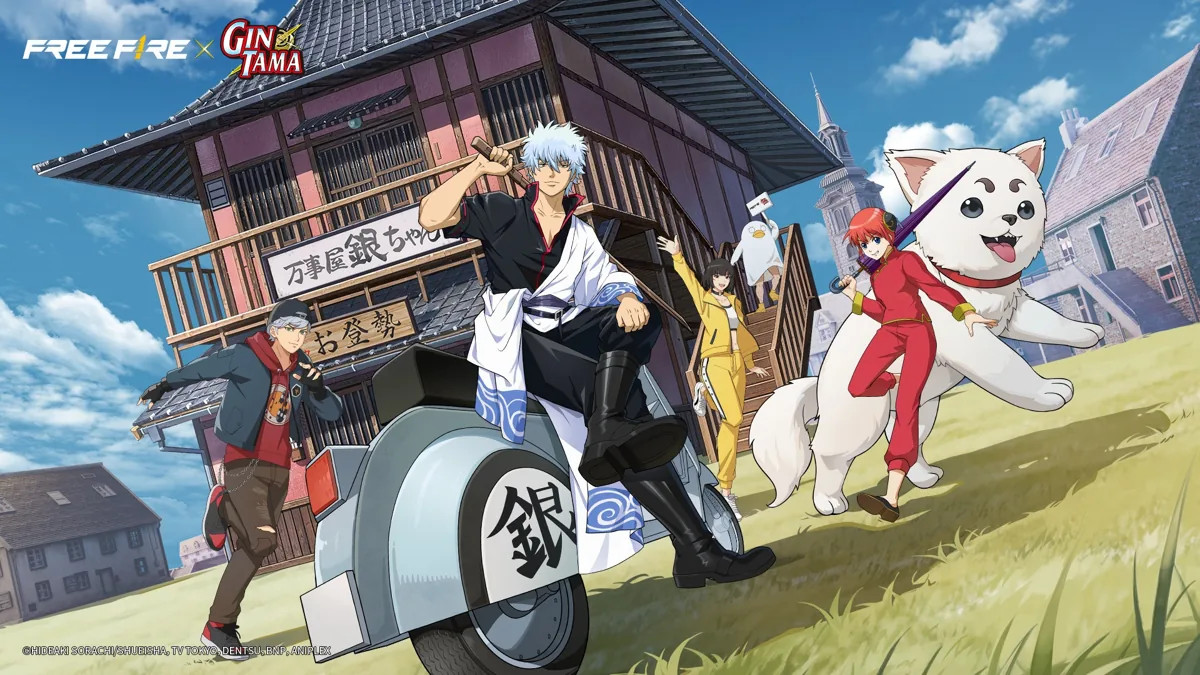 Free Fire x GINTAMA Resmi Dimulai! Intip Cara Dapat Bundle Gintoki dan Skin Spesialnya